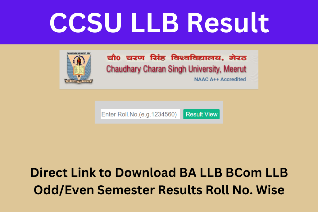 CCSU LLB Result
