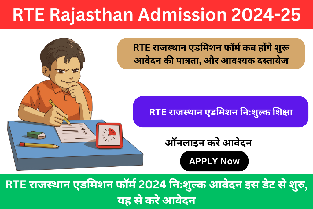 RTE Rajasthan Admission 2024-25