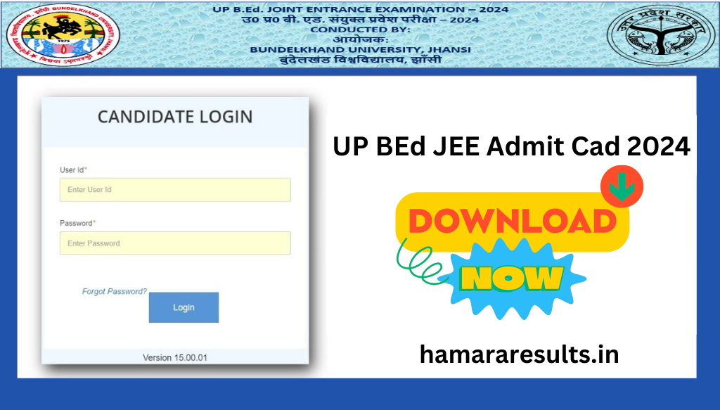 UP B.Ed Admit Card 2024: UPBED JEE Date OUT, Check & Download Hall Ticket